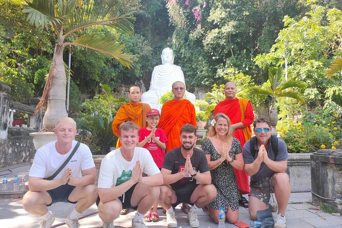 Morning Small group to Marble Mountains - Am Phu Cave - Monkey Mountain - Non Nuoc Stone Sculpture Village and the Marble Workshop Stop