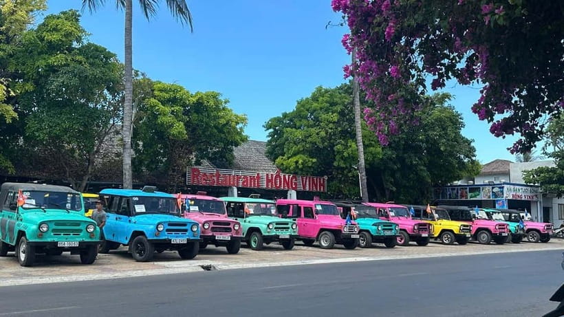 Mui Ne: Group Tour & Sunrise/Sunset Quad Bike Adventure - Fishing village Binh Thuan and the basket boats you came for