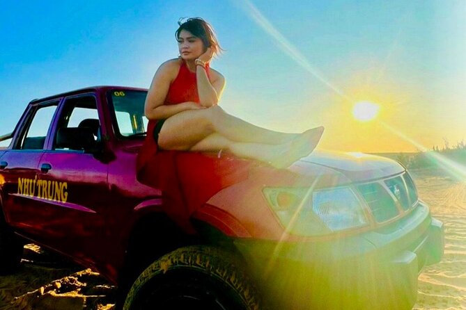 Mui Ne: Sand Dunes Jeep Tour Friendly Service with ATV Option - Stop 2, Red Sand Dunes: Sand Sliding Boards and Fun Without Waiting