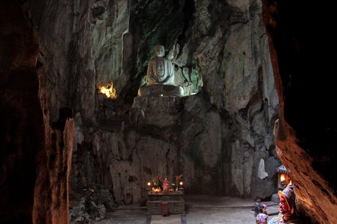 My Son Sanctuary And Marble Mountains Full-day Tour - Linh Ung Pagoda on Son Tra Peninsula: a gentler finale