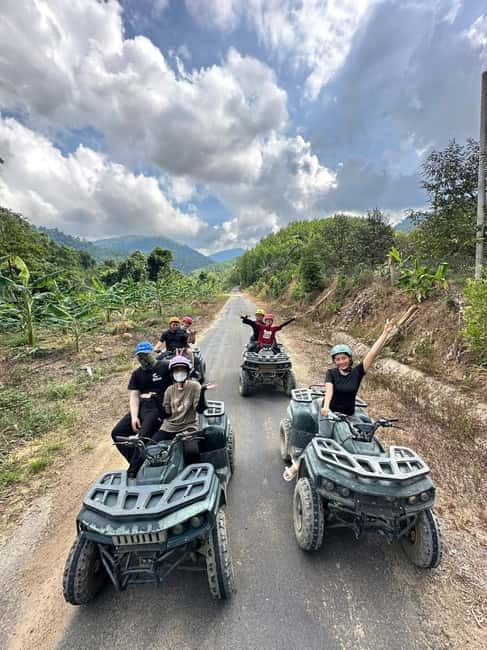Nha Trang: ATV Extreme Tour at Kong Forest - Lunch and drinks, how the timing can affect your day