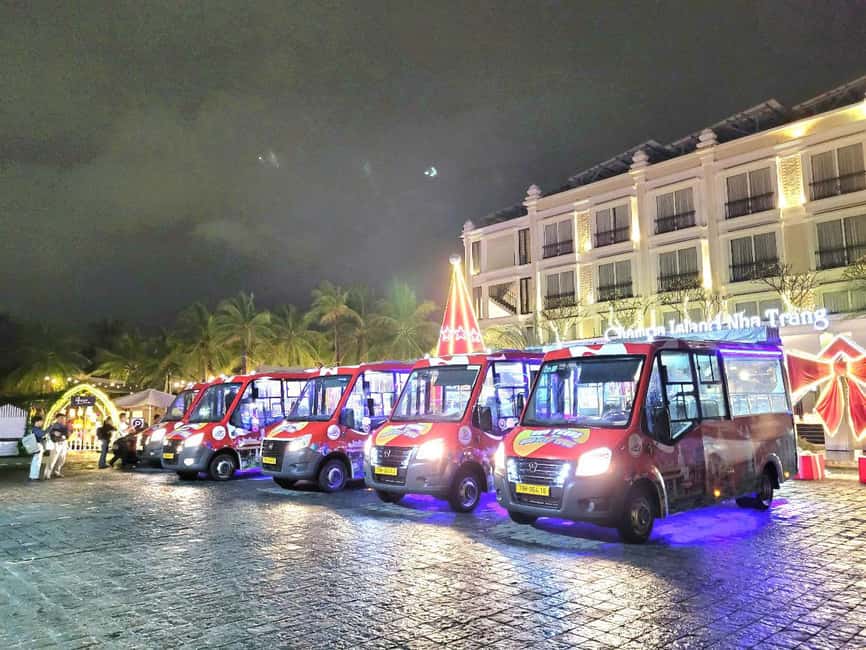 Nha Trang: Hop-on Hop-off Bus City Tour - Evening route: Tran Phu at night, 6:30 PM to 10:00 PM