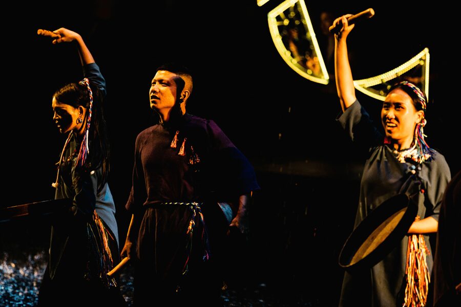 Nha Trang: Life Puppets show - Đó Theatre Ticket - Music from the ethnic instrumental orchestra: pacing for everyone
