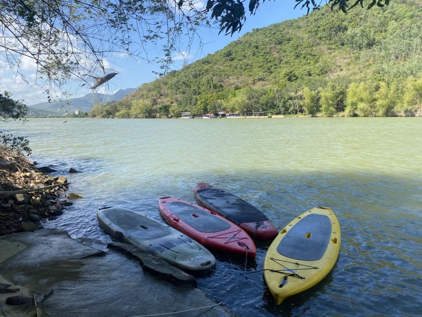 Nha Trang: Stand-up Paddleboard Sunset Tour - Gliding Down the Cai River, Rice Fields, Banana Farms, and Wooden Bridges