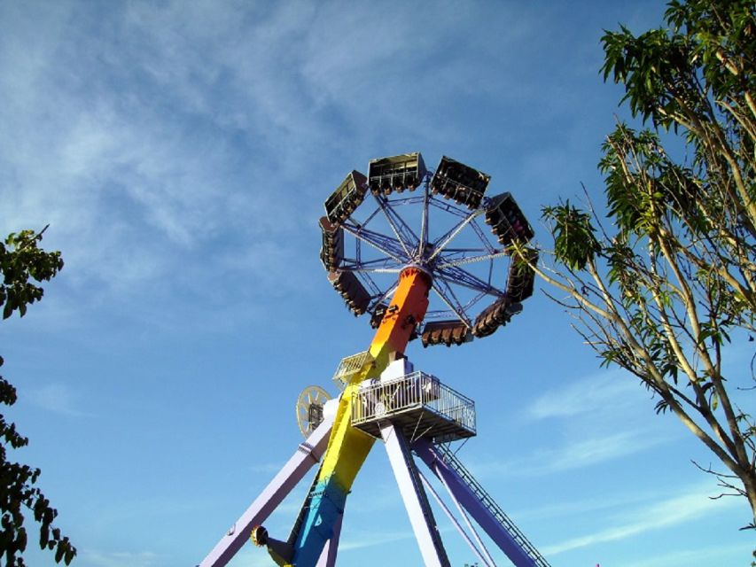 Nha Trang: VinWonders Entry Ticket with Optional Cable Car - Roller coasters and thrill rides: Go early, then adjust
