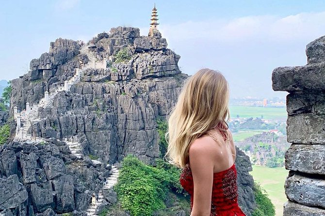 Ninh Binh 2 days,1 night from Hanoi: Hoa Lu - Mua Cave - Tam Coc - Cuc Phuong - Mua Cave hike: a short climb with panoramic payoff
