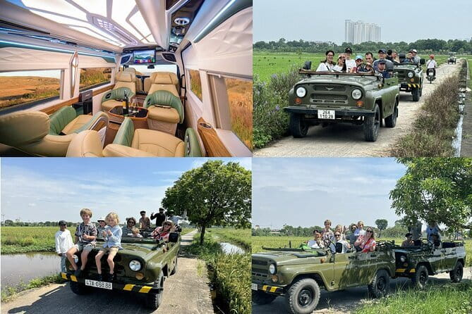 Ninh Binh Army Jeep see Highlight Start From Hanoi By Limousine - Key Highlights Worth Marking on Your Map