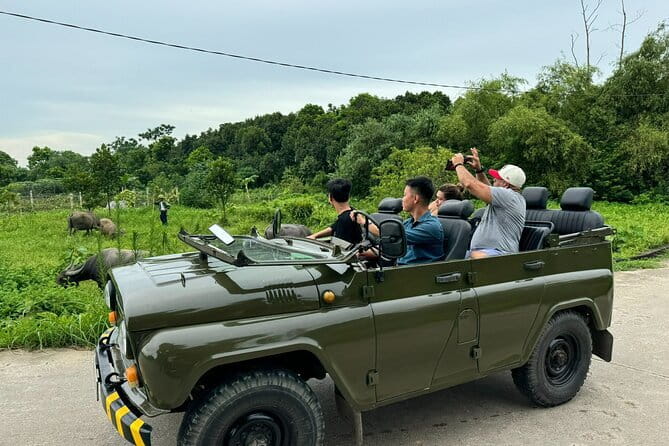 Ninh Binh Army Jeep see Highlight Start From Hanoi By Limousine - From Old Quarter to Ninh Binh: What the Limousine Adds