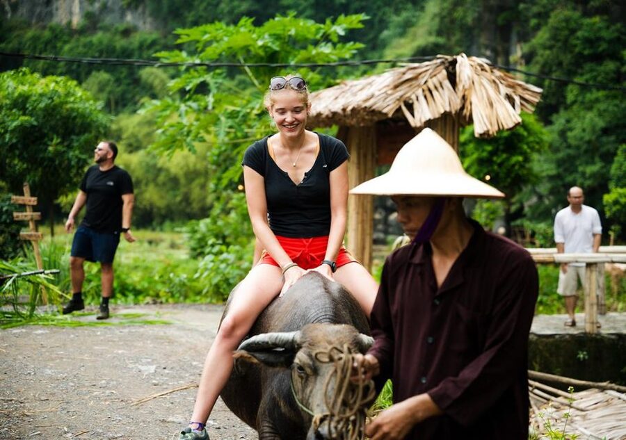 Ninh Binh cooking class at Buffalo Cave - Waterfall bathing: how to handle it comfortably
