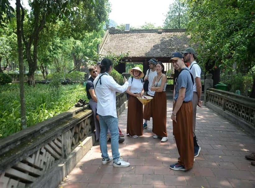 Ninh Binh Cycling Tour: Tam Coc Boat, Mua Cave & Rural Life - Returning to Ninh Binh on quiet backroads