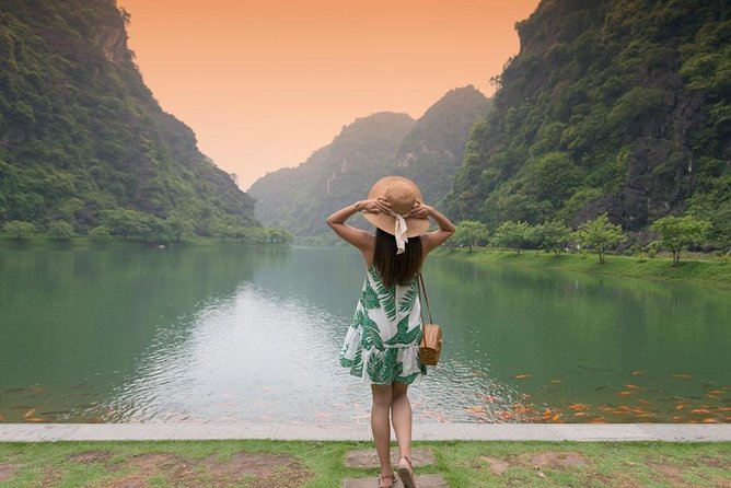 Ninh Binh Daily Tour: Hoa Lu- Am Tien Cave - Tam Coc- Bike - Bich Dong pagoda - Bike Through Rice Fields: Fun Pace, Local Roads, Real Life Vibes