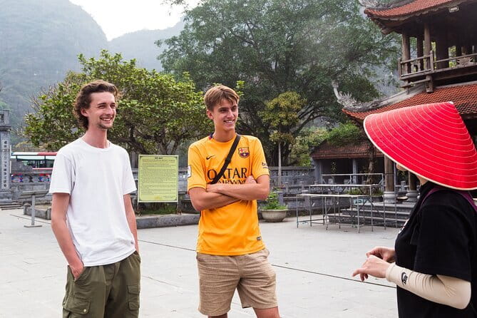 Ninh Binh E-Bike Tour -Secret Landscapes Tam Coc Countryside plus - The home-cooked meal: garden vegetables and real participation