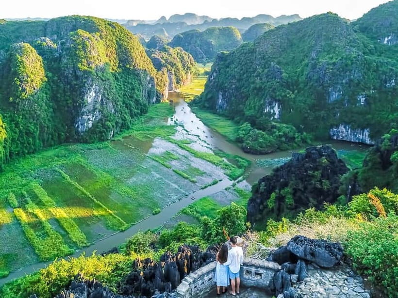 Ninh Binh E-bike Tour: Tam Coc Rural Life, Bich Dong & Dundj - Thai Vi Temple: Tran Dynasty stories and limestone scenery on the way