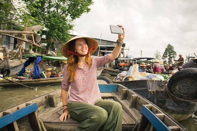 Non Touristy - Mekong Delta 1 Day With Biking - My Tho and Kirin Island: coconut candy, honey, and a shade break