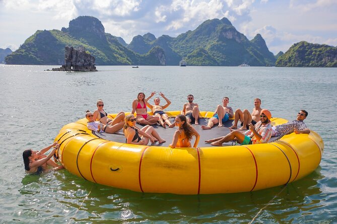 Oasis Bay Party Cruise 2 Days 1 Night - Ha Long Bay Tour - Ti Top Island time: your first big activity break