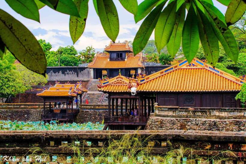 Official Hue: Dragon Boat, Imperial Citadel, & Market tour - Thien Mu Pagoda, calm time on the river edge