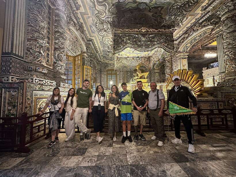 Official Hue: Dragon Boat, Imperial Citadel, & Market tour - Entering the Imperial Citadel of Hue like a visitor with royal shoes