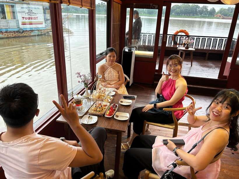 Official Hue: Dragon Boat, Imperial Citadel, & Market tour - Two emperor tombs, Minh Mang and Khai Dinh