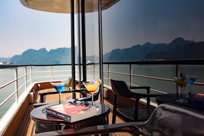[OFFICIAL]Scarlet Pearl Cruises 5++stars &CATAMARAN ULTRA LUXURY - Day 1 in Lan Ha Bay: Sang Cave kayaking and Ech Lagoon swimming