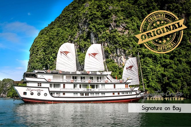(Official) Signature Halong Cruise - 03 days 02 nights program - Key highlights you will feel right away
