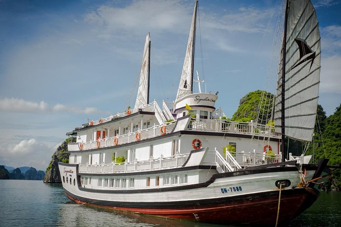 (Official) Signature Halong Cruise - 03 days 02 nights program - Day 2 day boat exploration: what to expect with the included activities