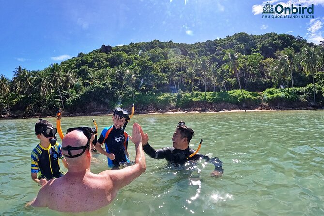 OnBird - Private family KID-FRIENDLY Snorkeling trip by speedboat in Phu Quoc - Gear fit for families, from mask to float