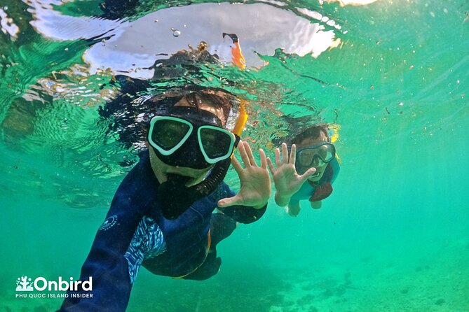 OnBird - Private family KID-FRIENDLY Snorkeling trip by speedboat in Phu Quoc - Reef choices for kids: Coral Mountain and Coral Steep Reef
