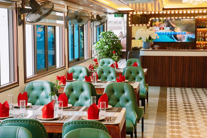 One Day Deluxe Boat Trip in Ha Long Bay - Sunset party on the return cruise, then back to Hanoi