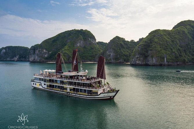 Orchid Cruises 2Days/1Night 5 Star All included - From Hanoi Pickup to Got Ferry Terminal: You Start With Less Fuss
