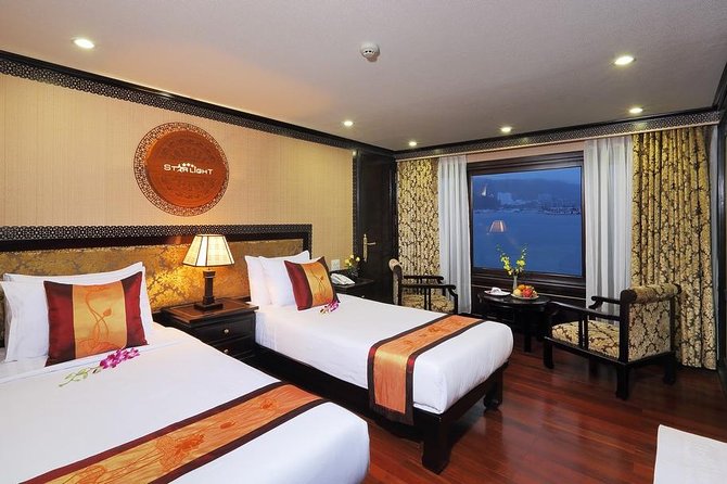 Overnight Halong Bay Cruise on the Starlight - Day 2: sunrise tai chi and Hang Luon Cave in the morning light