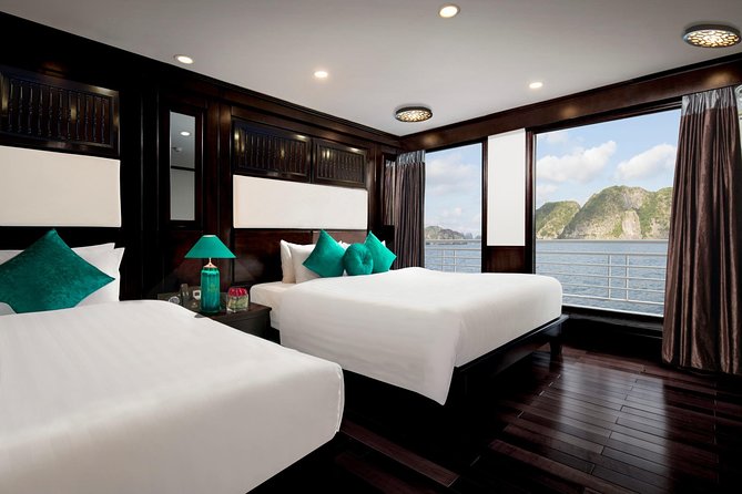Overnight Luxury 5 Star Alisa Cruise with Meals, Kayak or Bamboo Boat - Sunset at the Sky Bar and a Real Evening Program