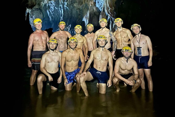 Paradise Cave & Dark Cave All-Inclusive 1-Day - Dark Cave adventures: mud bath, zip-line, kayaking, and caving