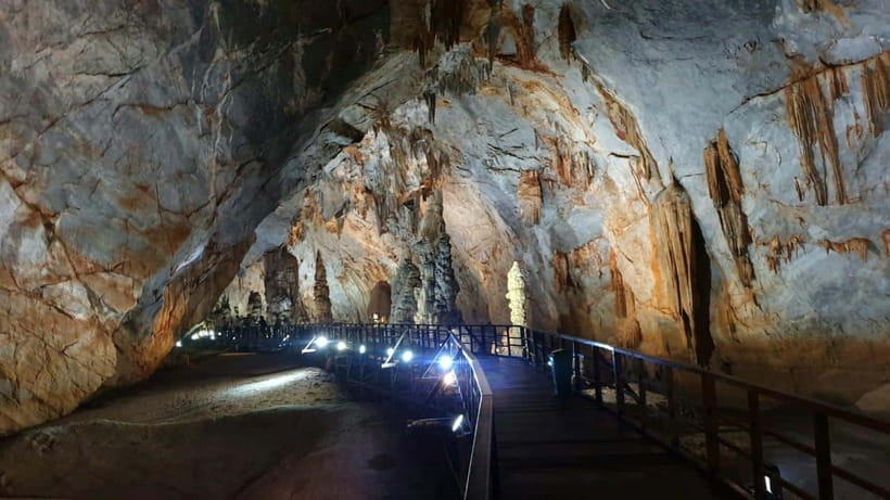 Phong Nha: Cave Exploration and Zipline Dark Cave Tour - Kayaking Back Through Dark Cave and the Natural Mud Bath