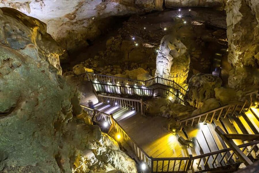 Phong Nha National Park: Paradise Cave Half-Day Tour - The road-to-cave stretch: electric vehicle through jungle, then a short hike