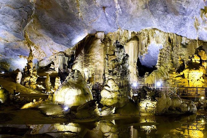 Phong Nha & Paradise Cave - 1 Day All Inclusive - Phong Nha Cave by Dragon Boat: Wet Cave Drama in Boat Form