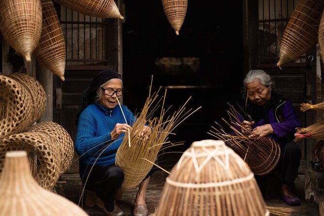 Photo Tour to Capture The Vanishing Craft of Making Fish Traps - Stop at Hung Yen: what happens during the craft session