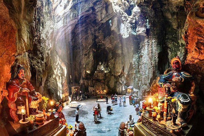 Private Car from Hue to Hoi An With An English Speaking Driver - Marble Carving Village and Marble Mountains: Tickets and Time Planning