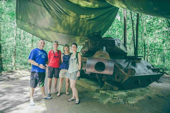 Private Cu Chi Tunnels Tour By Car | Saigon Adventure - The main stop: inside the Cu Chi Tunnels with an English guide