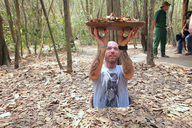 Private Cu Chi Tunnels tour by Luxury Speedboat - The Hoang Cam Smokeless Kitchen and Tapioca Detail