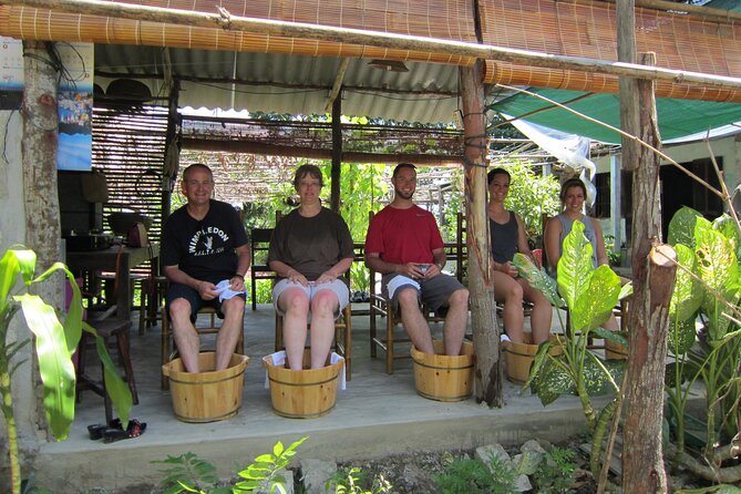 Private Cycling Tour in Rural Hue with Farming Experience - Truong Tien Bridge artisan time: palm conical hat making and sticky rice cakes