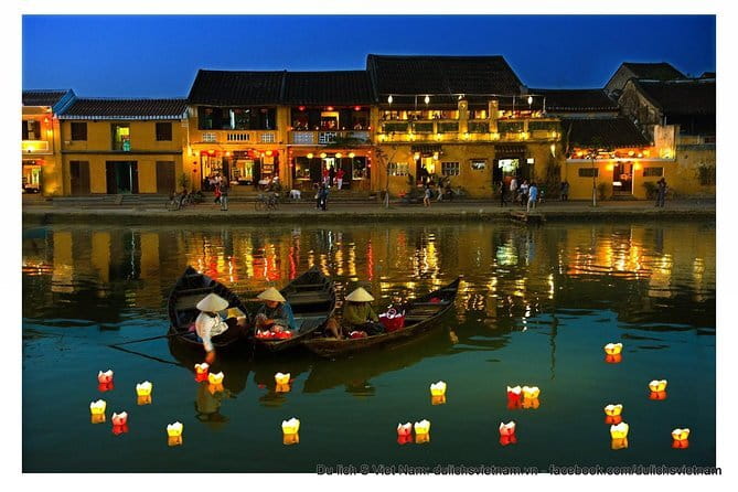 Private Full Day Tour in Hoi An - Hoi An at night from 18:30: lantern release, boat ride, and night-market time