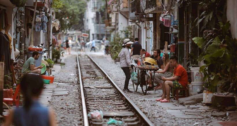 Private Hanoi Walking Tour with visit Train Street - Pickup, drop-off, and the Old Quarter center of gravity