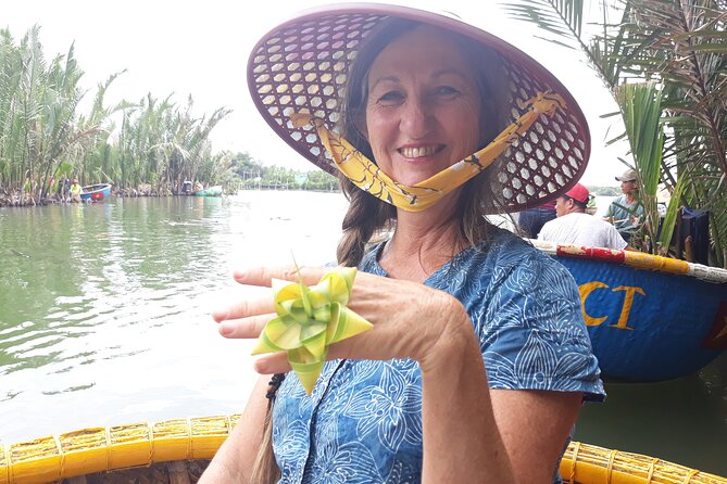 Private Hoi An City tour -Basket Boat Ride in the Coconut forest - A private half-day that stitches city culture to river life