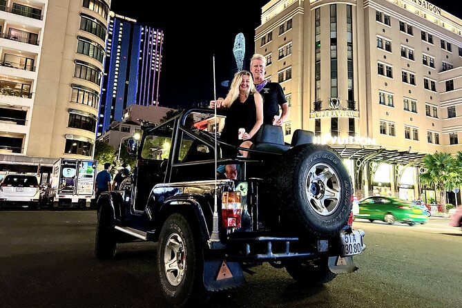 Private Jeep Tour Saigon by Night: Foodie & City Tour - Ho Thi Ky Flower Market, 30 Minutes That Changes Your View