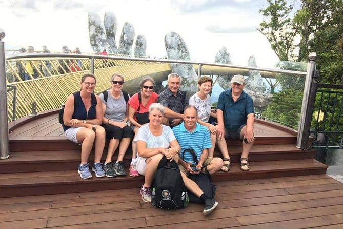 Private luxury Ba Na Hills & Hoi An Walking Tour, Night Market - Morning run to Ba Na Hills SunWorld: Golden Bridge and the French village details