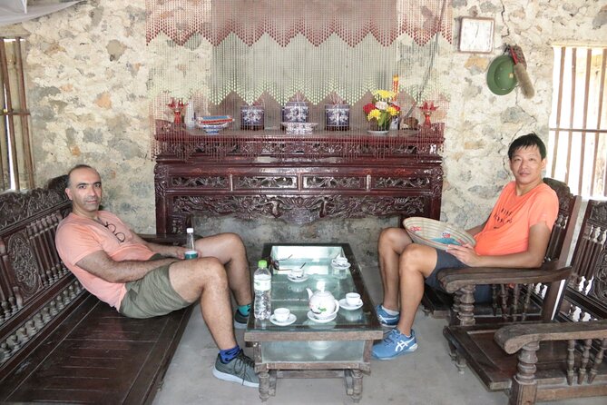 Private Ninh Binh Full Day (Bich Dong -Tam coc -Mua cave- Biking) - Biking through villages and rice fields on a sports bike