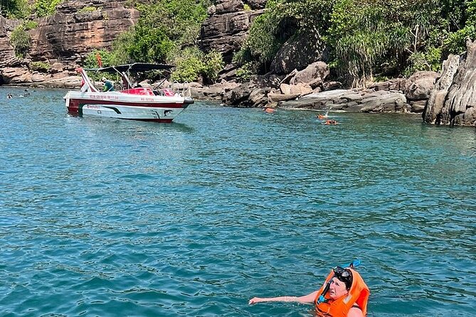 Real snorkel trip by speedboat with small group on Cham island - Beach BBQ lunch on Ong or Chong and time to chill