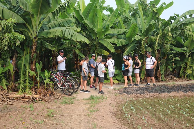 Red River island backroad, Rural Countyside Area and Train Street - Guides make the difference, especially on a small group ride