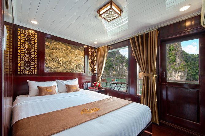 Renea Cruises - BEST Small Boat in Bai Tu Long & Halong Bay - Morning routine: Tai Chi deck time plus a Western-style breakfast