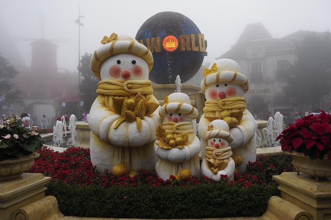 Round trip Transfer from Danang to Ba Na hills for Golden Bridge - Golden Bridge at 1,414 Meters, Photo Time, and Crowd Reality